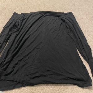 Off the shoulder long sleeve